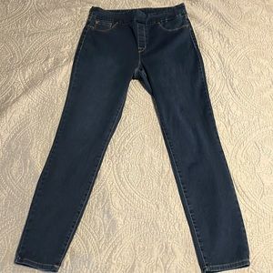 Jeggings, size 12, dark wash.